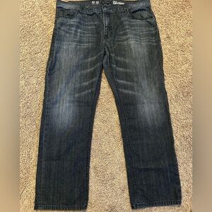 INC International Concepts Men's Dark Wash Jeans Berlin Slim Straight 40x30